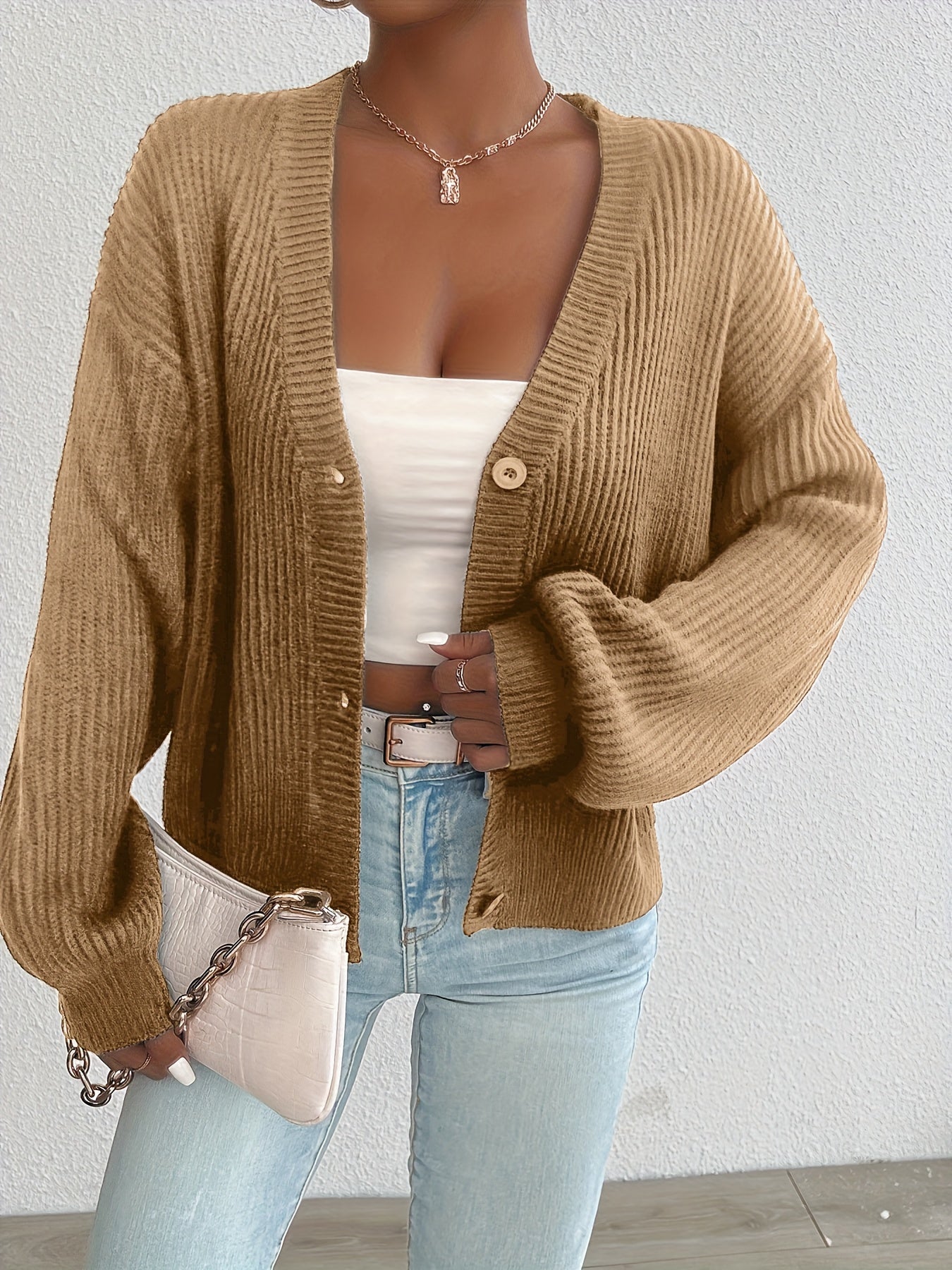 Fashion Mini Women'S Cardigan Sweater