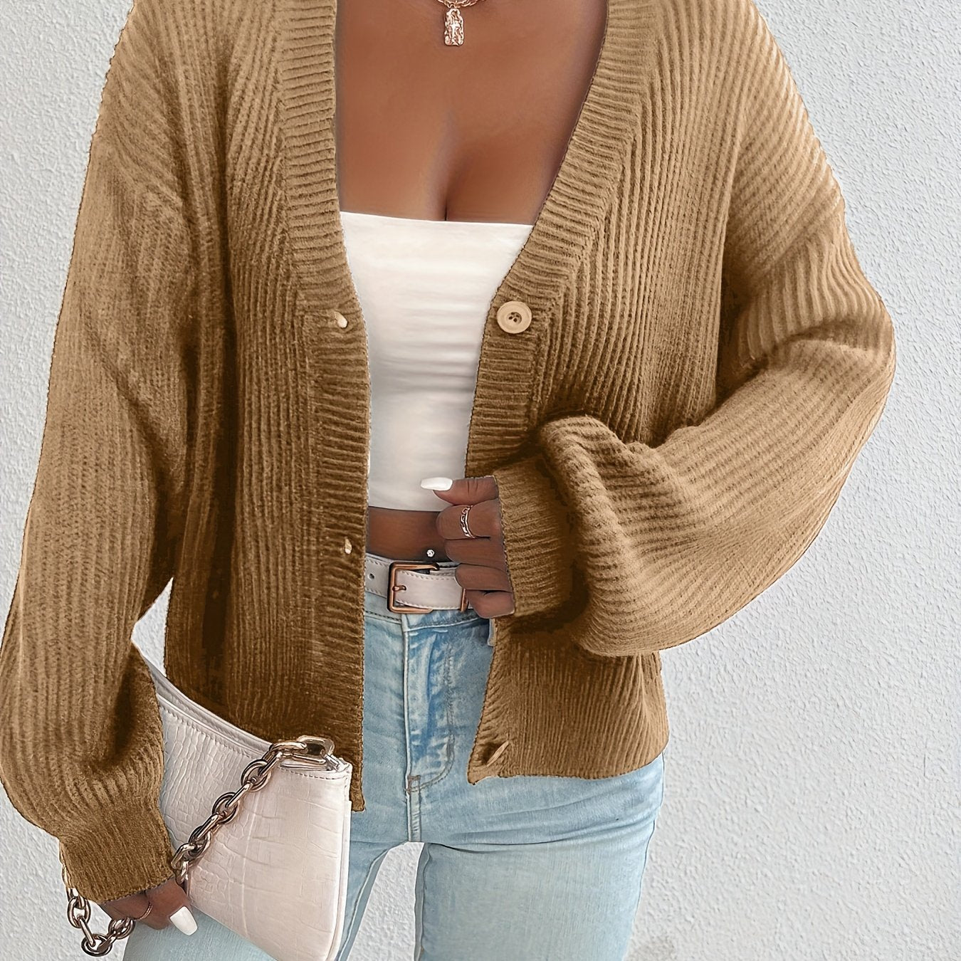 Fashion Mini Women'S Cardigan Sweater