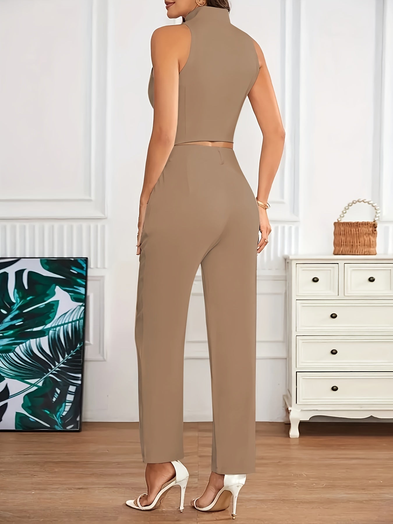 Stylish Vest and Pants Set