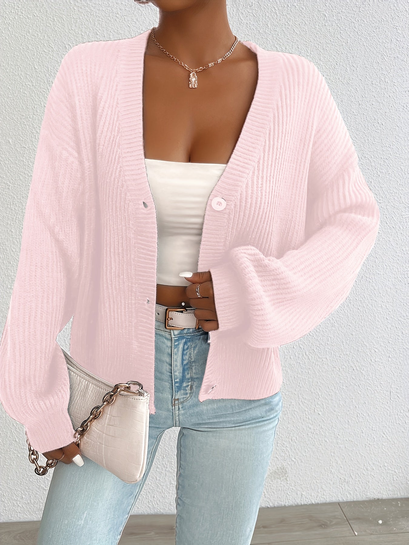 Fashion Mini Women'S Cardigan Sweater
