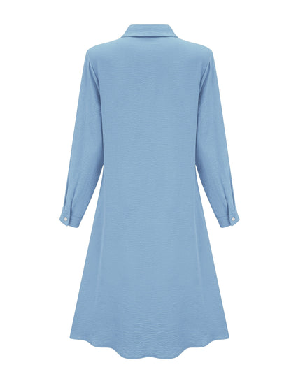 Fashion Women's Long Shirt Dress