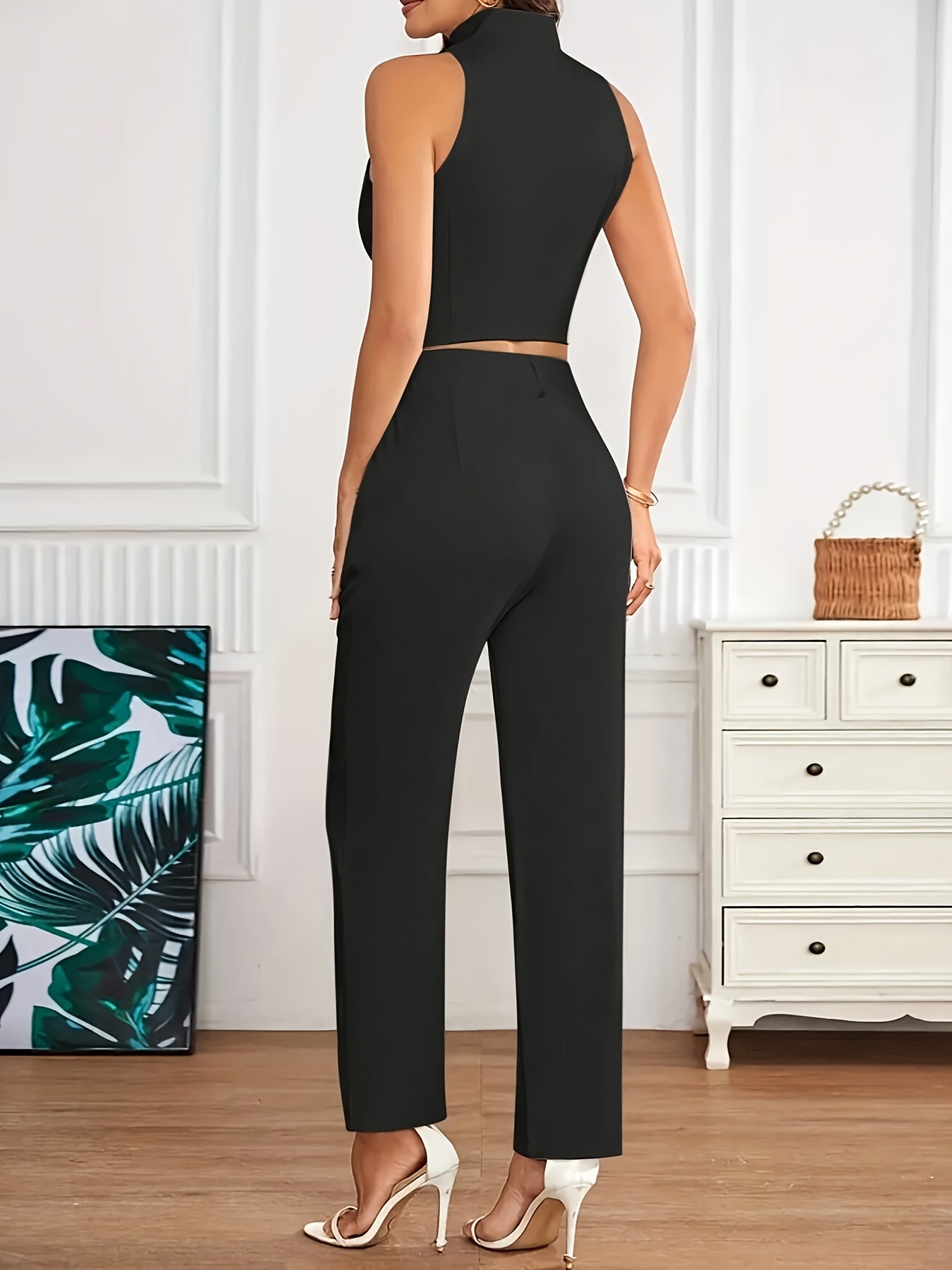 Stylish Vest and Pants Set
