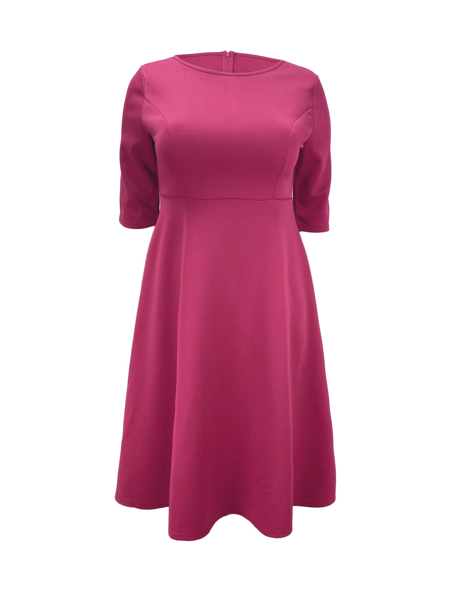 Plus Size - Plus Size - TB6312 Plus Size Fashion Elegant Temperament Dress