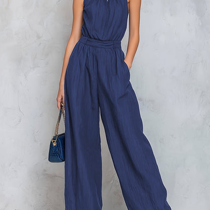 Sleeveless Set, Casual Fashion Versatile, with Pockets, Summer New Arrival