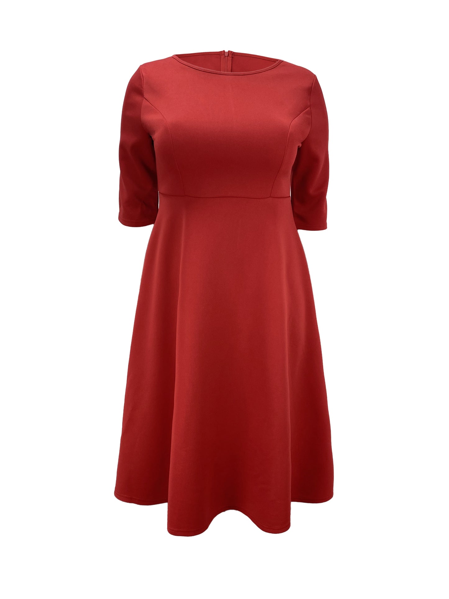Plus Size - Plus Size - TB6312 Plus Size Fashion Elegant Temperament Dress