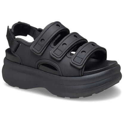 Comfortable Platform Sandals for Women with Double Strap Slingback Cushioned Chunky Sole Style