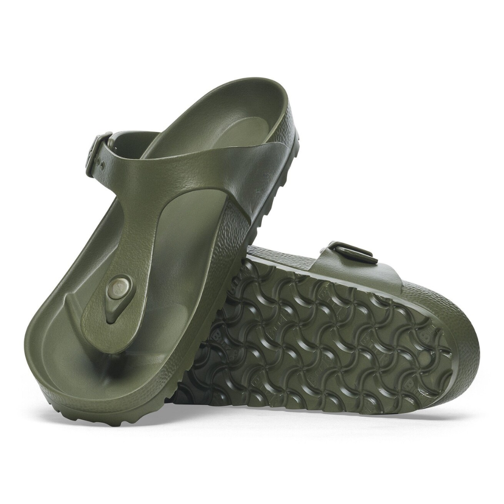 Comfortable Thong Sandals for Women with Toe Post Buckle Strap Contoured Footbed Slip On Style
