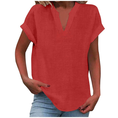 Lexi | Relaxed V-Neck Blouse