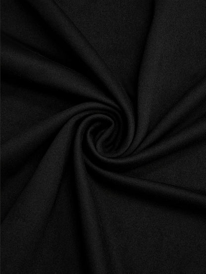 [Women's Midi Dress] Women's Casual Sleeveless Midi Dress - Round Neck, Solid Color, Pleated A-line Skirt, Suitable for All Seasons