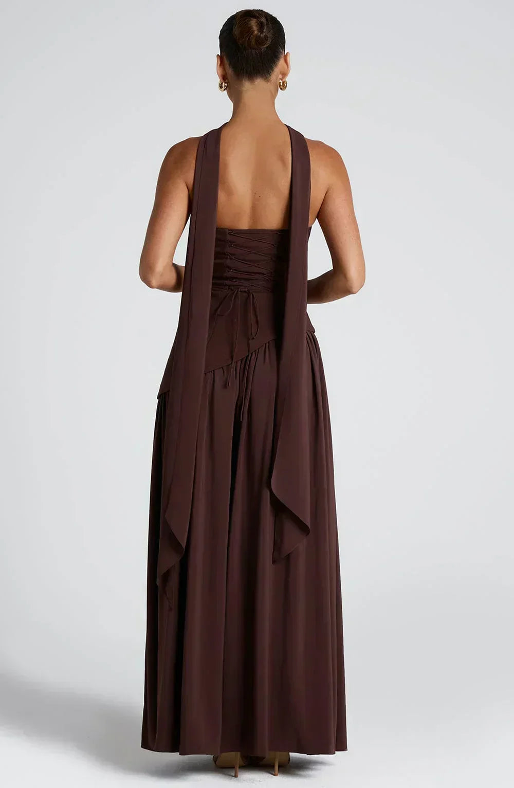 Calixta | Women's Strapless High Slit Formal Maxi Dress
