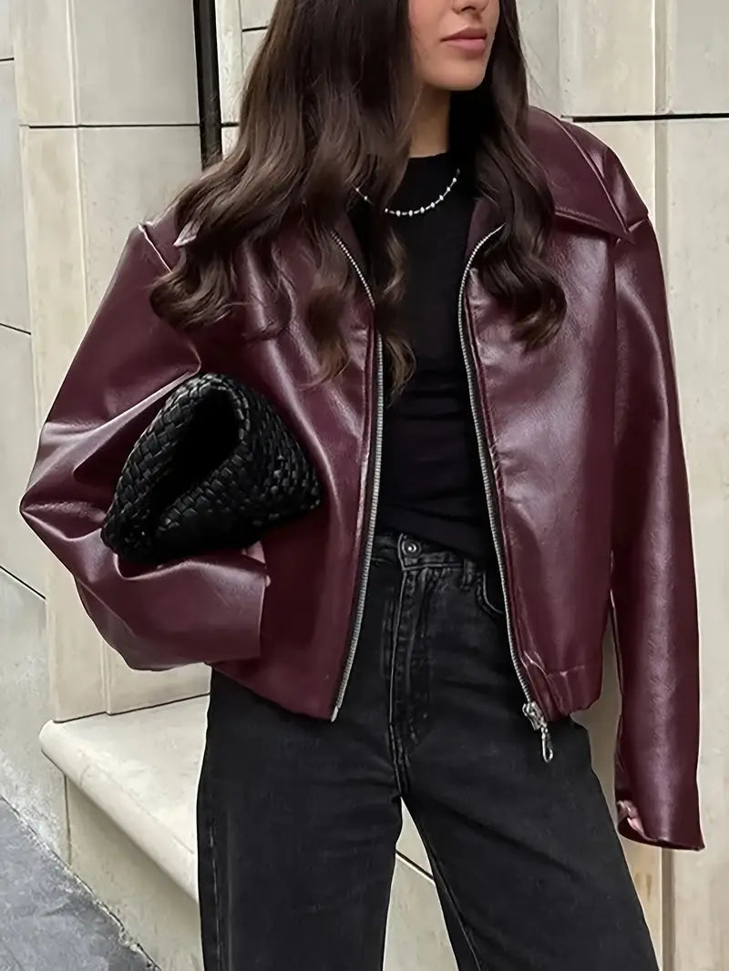 Christine | Women's Relaxed Fit Bomber Jacket