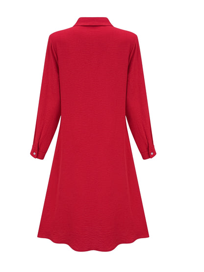 Fashion Women's Long Shirt Dress