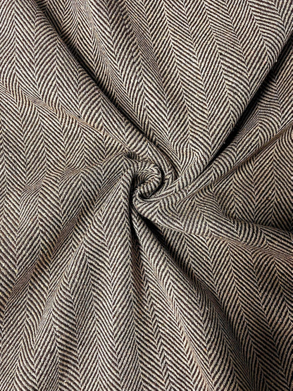 Retro Elegant Lapel Herringbone Commuting Fashion Patchwork Brown Women'S Blazer Jacket