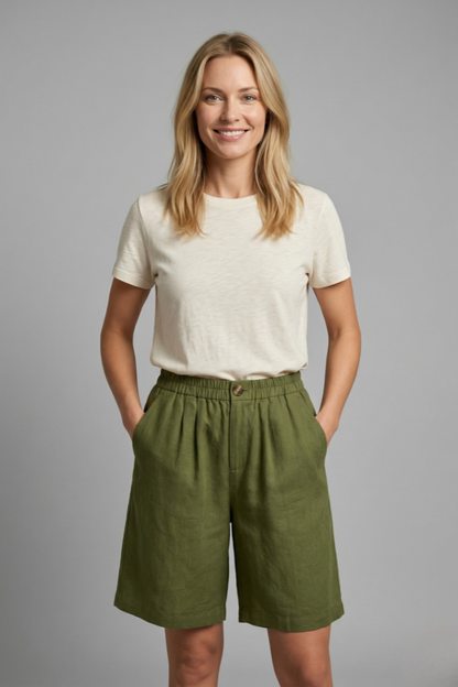 Juniper | Women's Elastic Waist Relaxed Fit Shorts