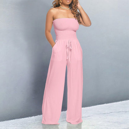 Bella | Trendy Off-Shoulder Jumpsuit