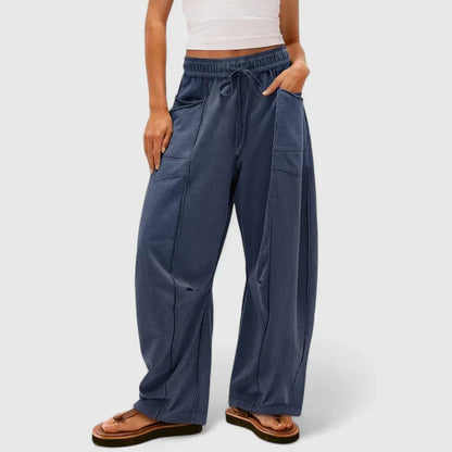 Ysolde | Women's Wide Leg Drawstring Elastic Waist Pants